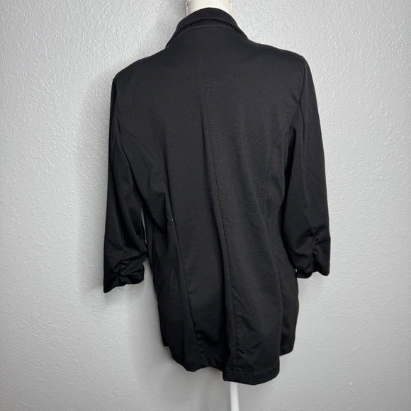Pre-owned Women's Stoosh Extraordinary  Black Blazer Large one button closure - Picture 7 of 11